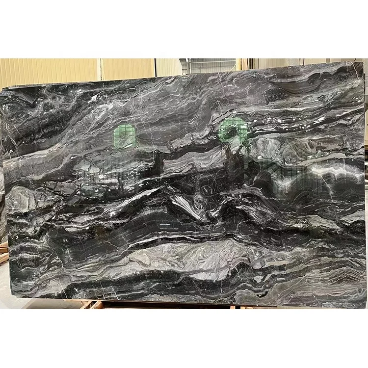 Italian stone slab arabescato grigio orobico venice brown marble for flooring