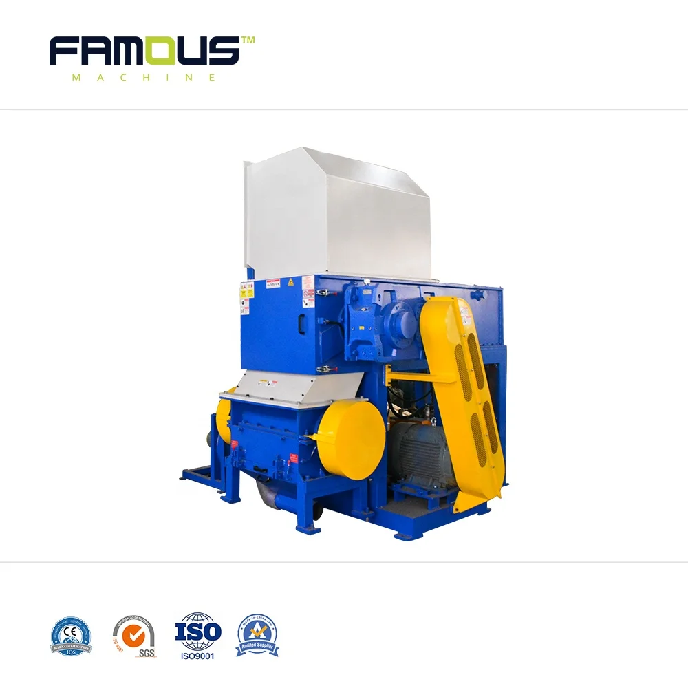 Customizable Industrial Single Shaft Shredder Waste Film And Woven Bag Soft Material Shredder Machine For Sale