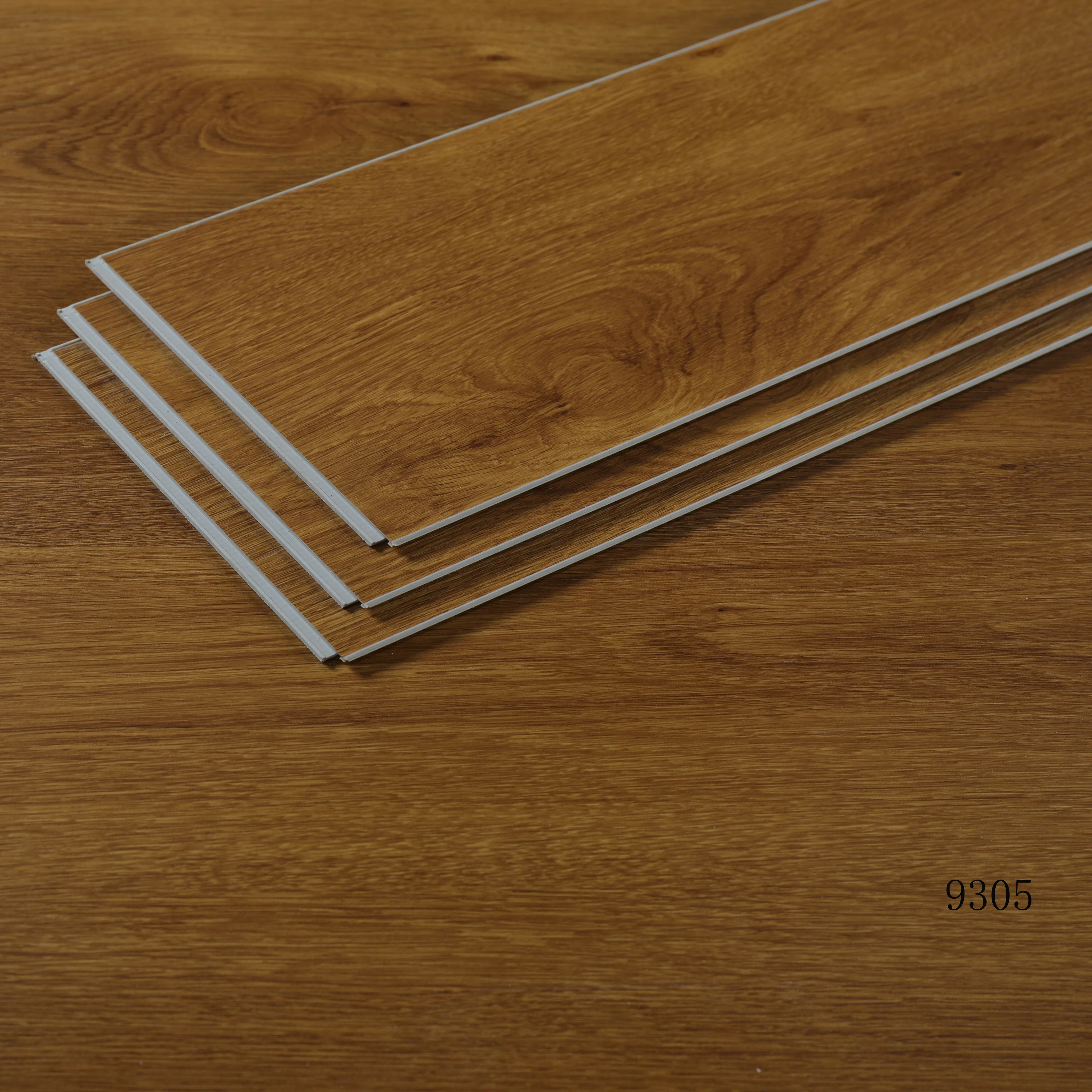 Herringbone Vinyl Click Lock Flooring Tile Plank Rigid Core Interlock SPC Floor Luxury Vinyl Plank Flooring for Indoor Home