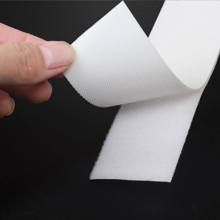 Custom Factory Self Adhesive Sheet 3M Elastic Hook and Loop Tape Fasteners For Baby Diapers