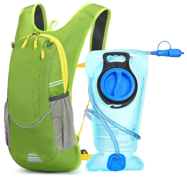 Fashionable Customized Hydration Pack Lightweight Cycling Running Hydration Backpack with 2L Water Bladder