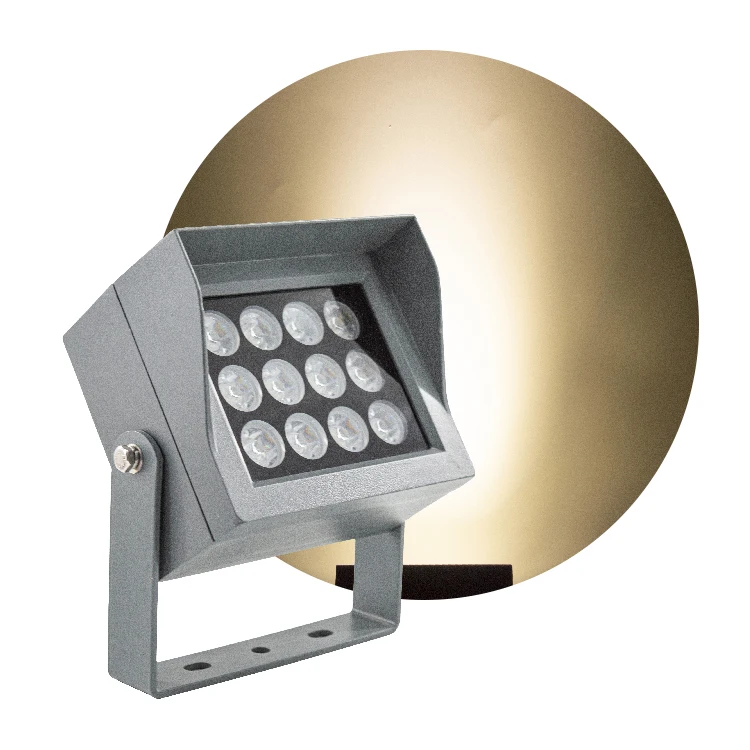 Aluminum ip65 spotlight stadium white cool white outdoor landscape led floodlight garden spot light square led flood light