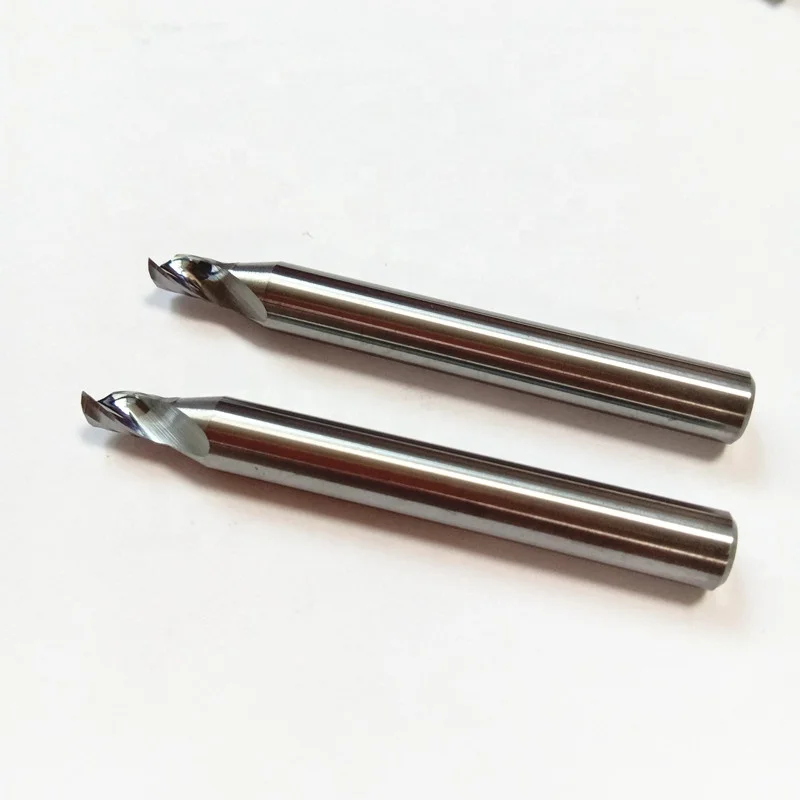 Customize  tungsten carbide single flute endmill 1 flute milling cutter