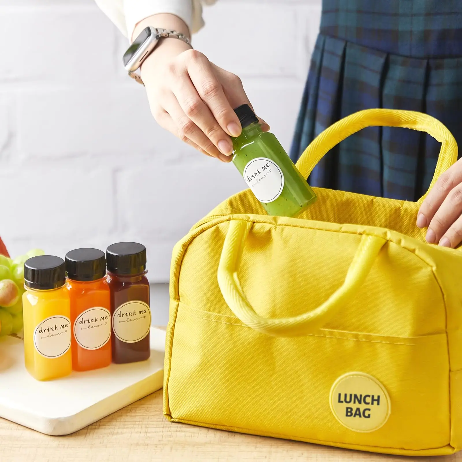 Square High Quality 60ml 120ml 2oz 4oz Fruit Juice PET Beverage Plastic Bottles Juice and Water