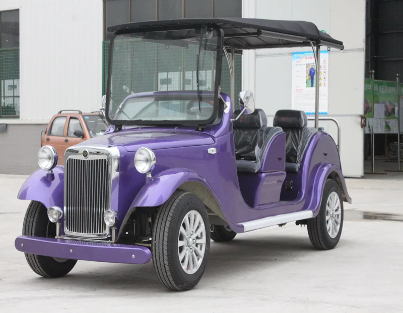 
New Mini 4 Wheels Luxury Electric Classic Vintage Car 