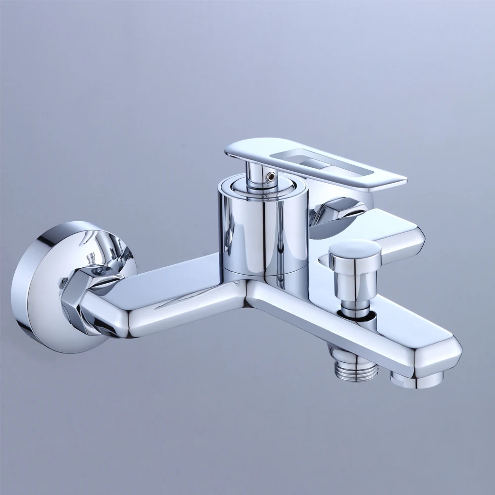 
Bathroom fittings tap bath shower faucets cold hot mixer set wall mounted 