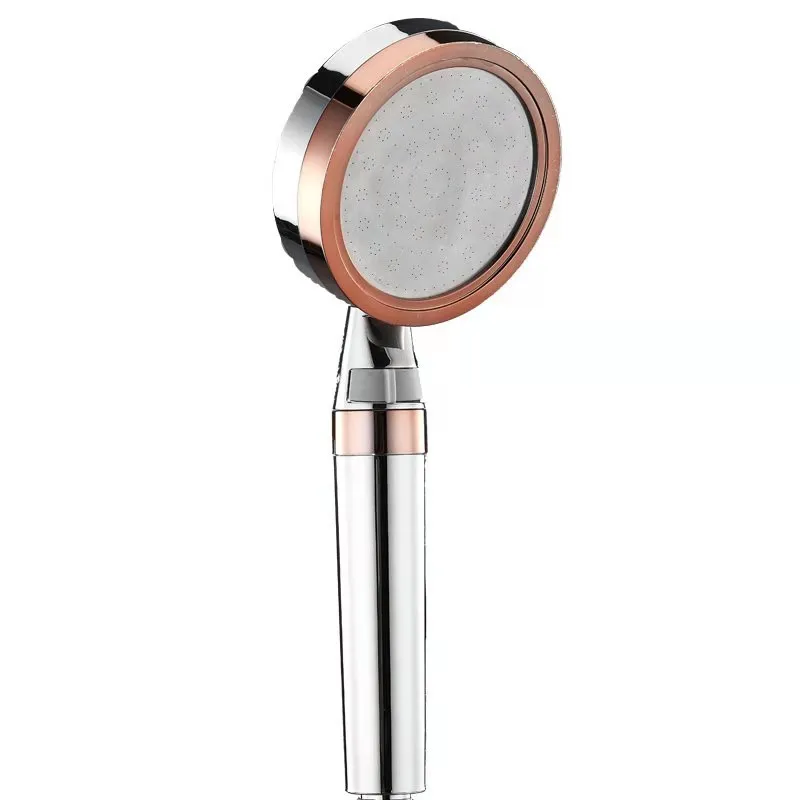 OEM Factory direct one key water stop anion pressurized filter shower head shower Filter head