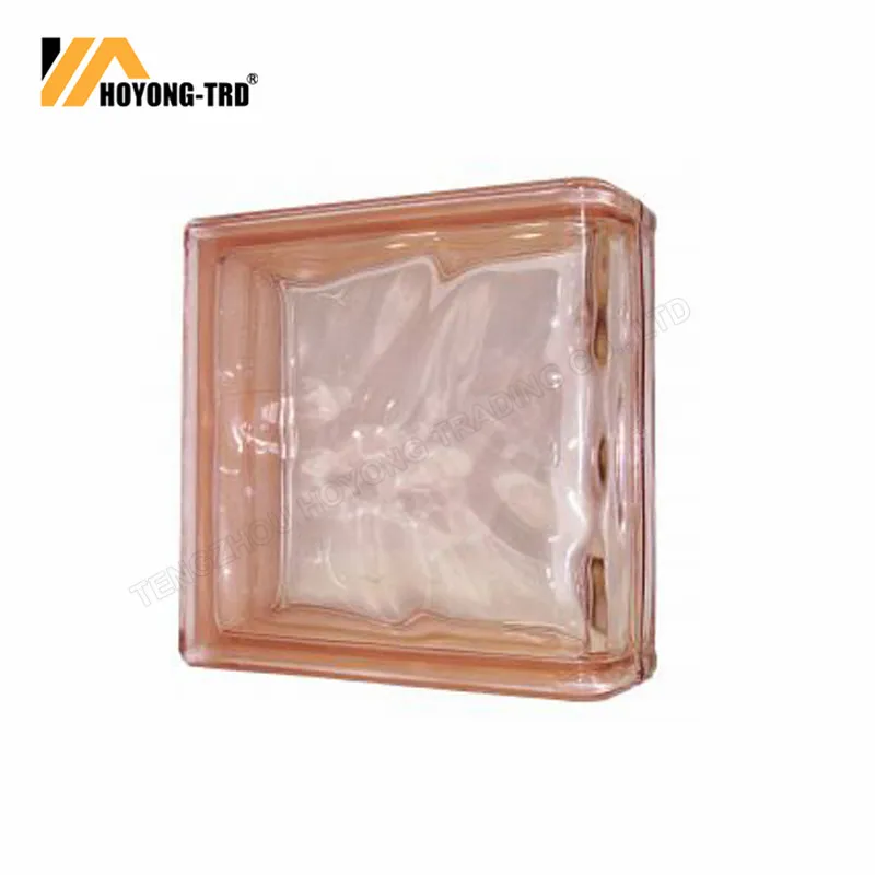 Китайский поставщик стеклянный блок декоративный кирпич низкая цена 80 мм Толщина архитектурного стеклянного блока