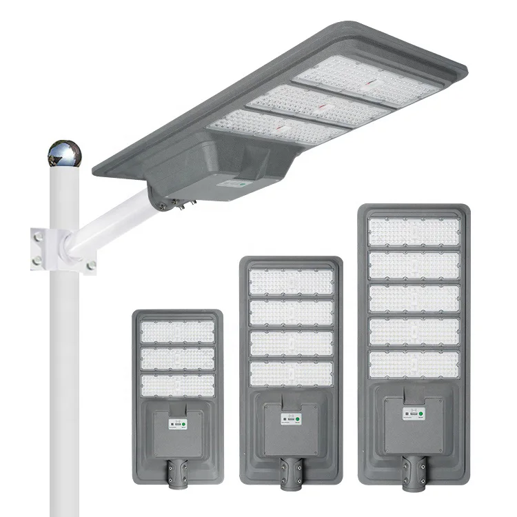 High Quality Ip65 Waterproof Outdoor Aluminum 300w 400w 500w All In One Integrated Led Solar Street Light