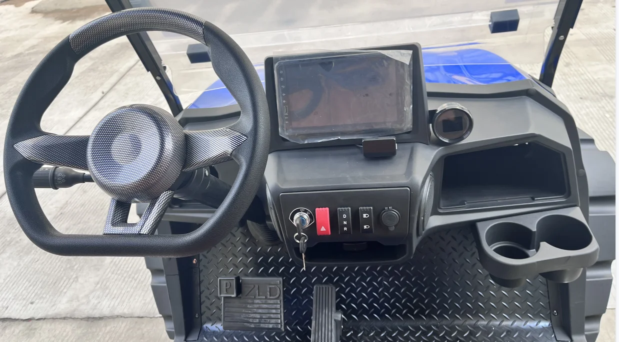 48V 72v 6 Person Seats Electric Sightseeing Golf Cart Battery Powered Golf Cart