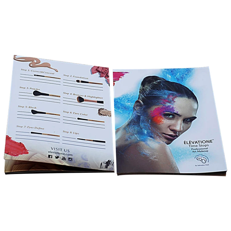 China Custom Cheap Brochure Printing Fold Booklet A6 Flyer Catalog Leaflet Printing in Guangzhou