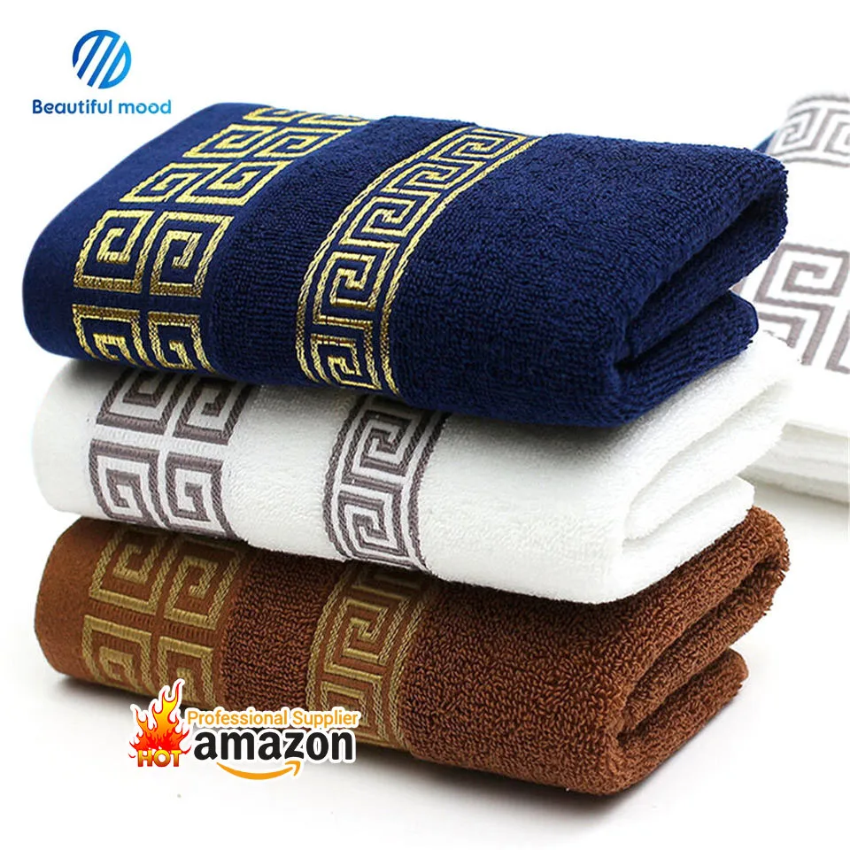 Custom Egyptian Towel 100% Cotton 70x140 Premium Egyptian 100% Cotton Towel Set