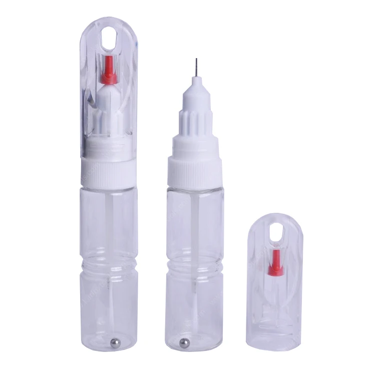 Precision Fine Tip Writer Pen Brush 20ml Paint Touch-Up Applicator Pens for Fix Auto Paint Chips, Scratches, Car Detail Repair