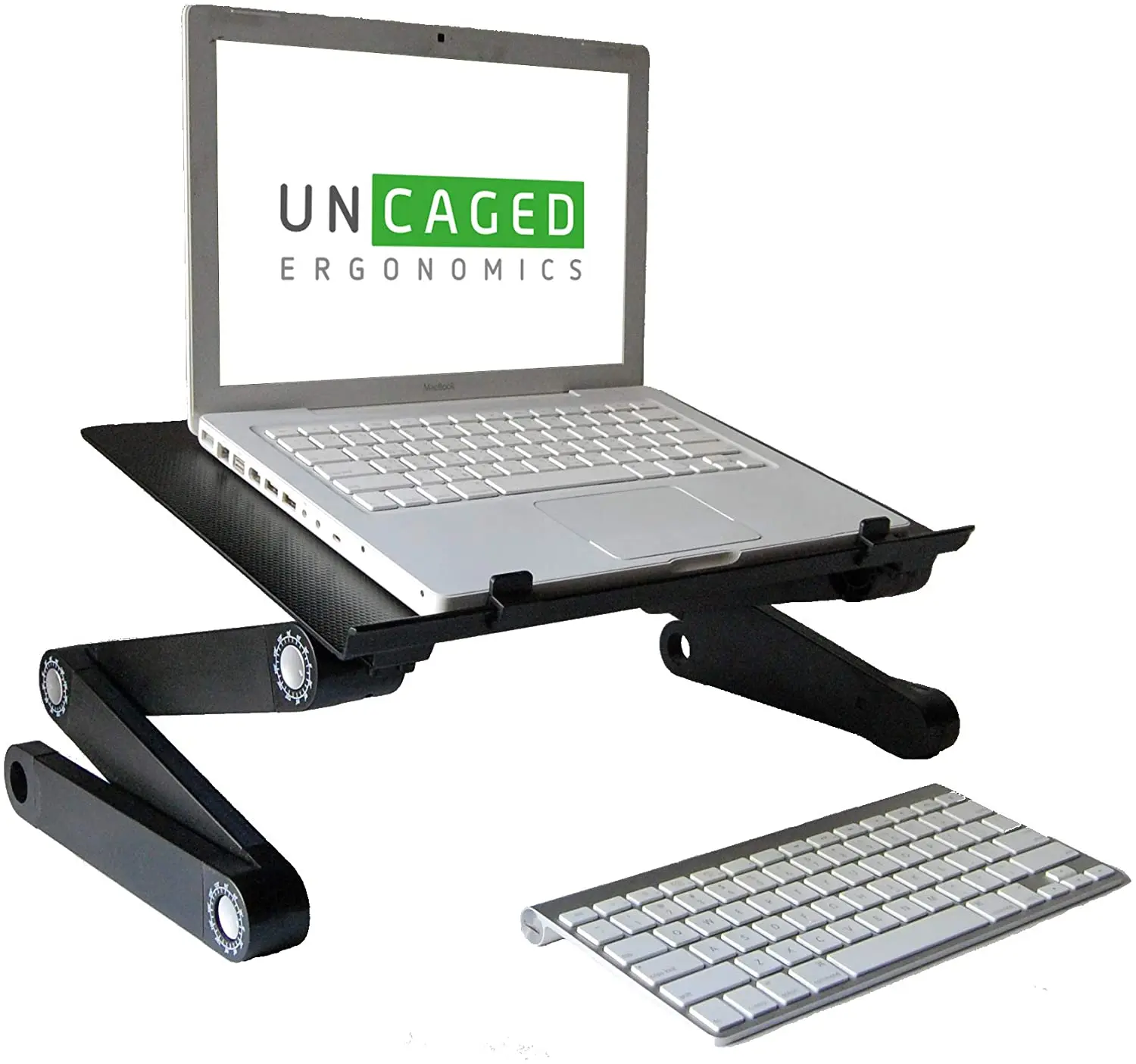 Portable Multifunctional Aluminum Laptop Desk/Computer stand/Bed Tray