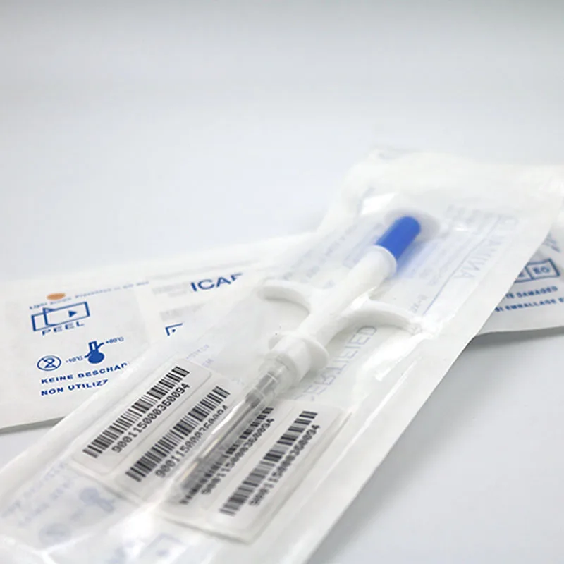 FDX-B 134 2 кГц инъекционные RFID стеклянная трубка тег для отслеживания животных в новом стиле