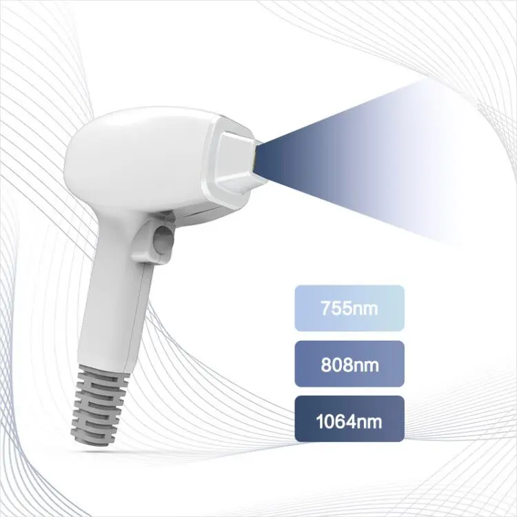LASERCONN hair removal 808nm diode laser spare parts diode laser handle