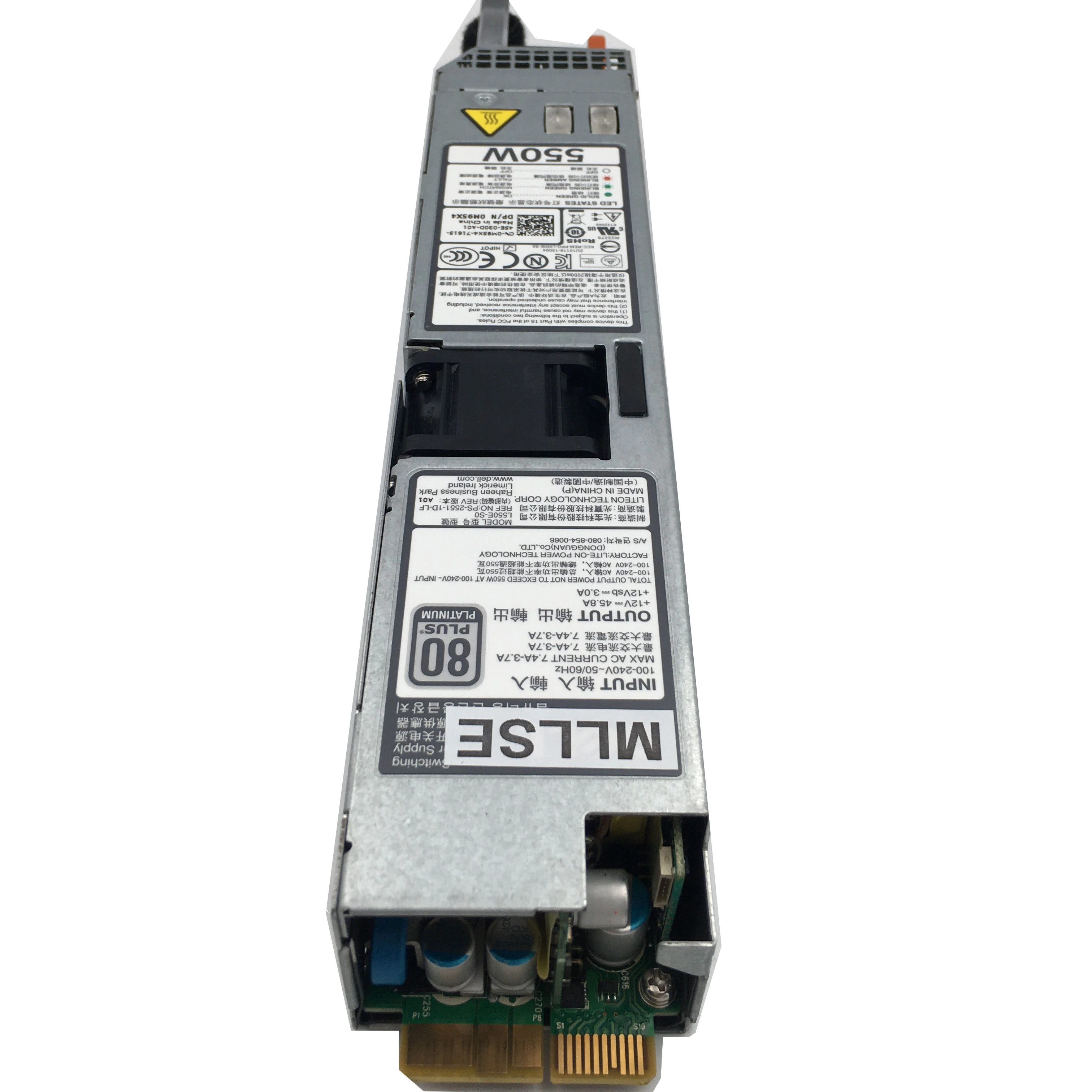  Оригинальный Для DELL PE R320 R420 серверный блок питания 550W L550E-S0 M95X4 0RYMG6 полностью
