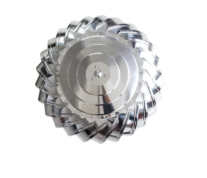 Ventilation ball Un-powered fan -Roof smoke exhaust hood - non electric natural ventilation ball - turbine rotating fan