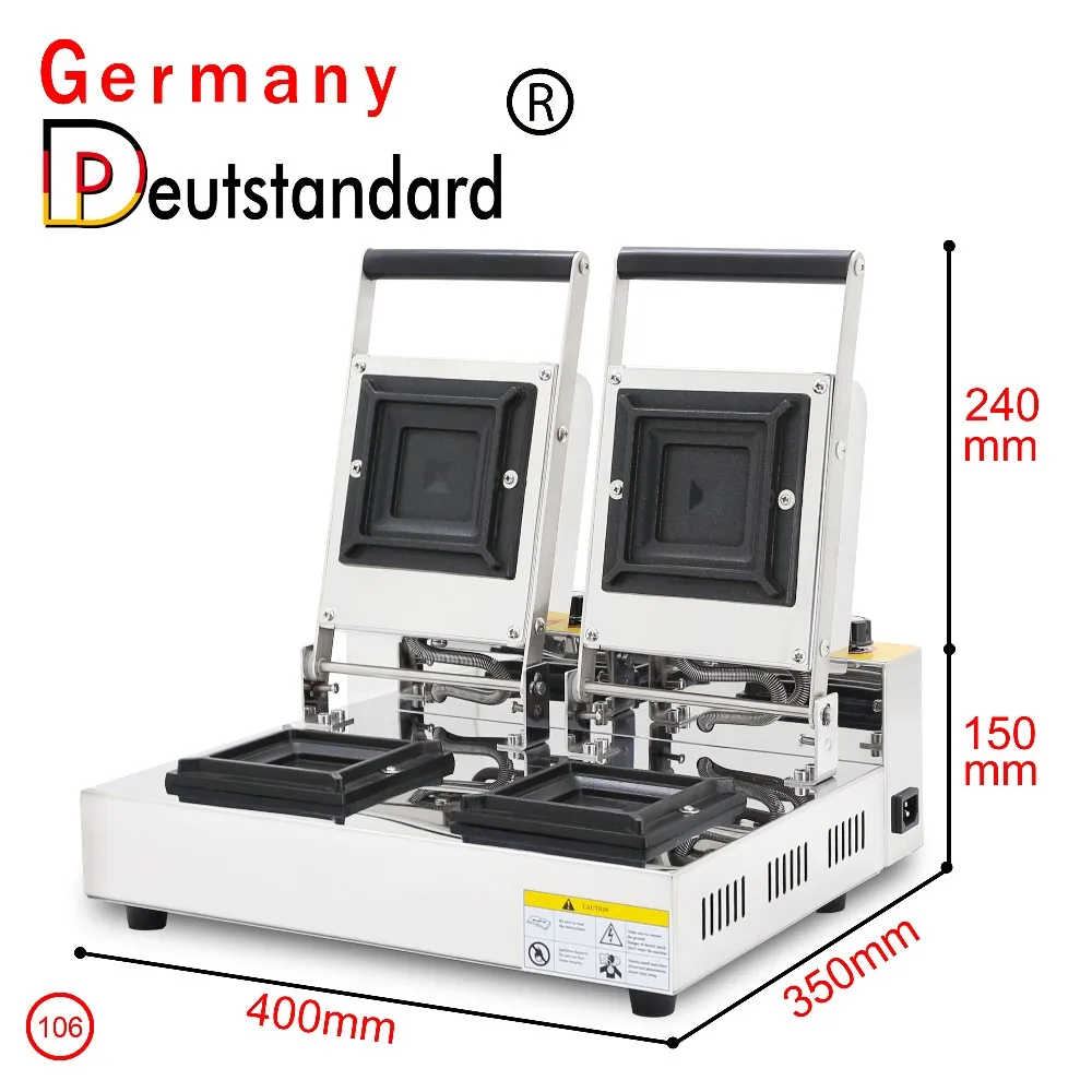 Germany Deutstandard Snack Machine Sandwich Machine NP-106 Egg Sandwich Press Maker Machine For Commercial