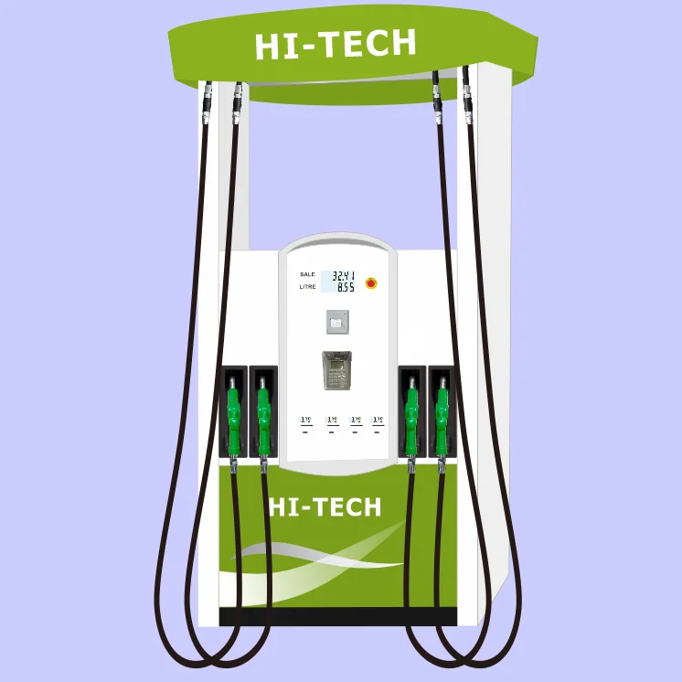 Bluesky, оптовая продажа, пользовательский интеллектуальный контроллер, цифровые диспенсеры топлива с 4 насадками
