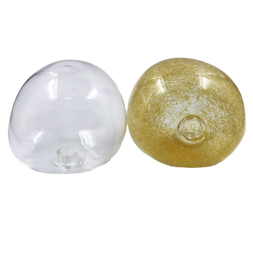 Customized Round Screw G9 Borosilicate Glass Globe Lamp Shade Lamp Cover for Indoor Lighting