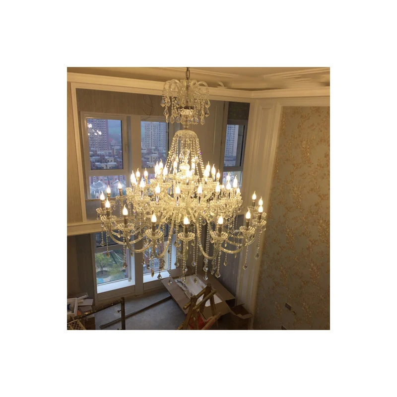 New Oval Light Luxury Postmodern Living Room Lamp Simple Creative Bedroom Dining Crystal Chandelier
