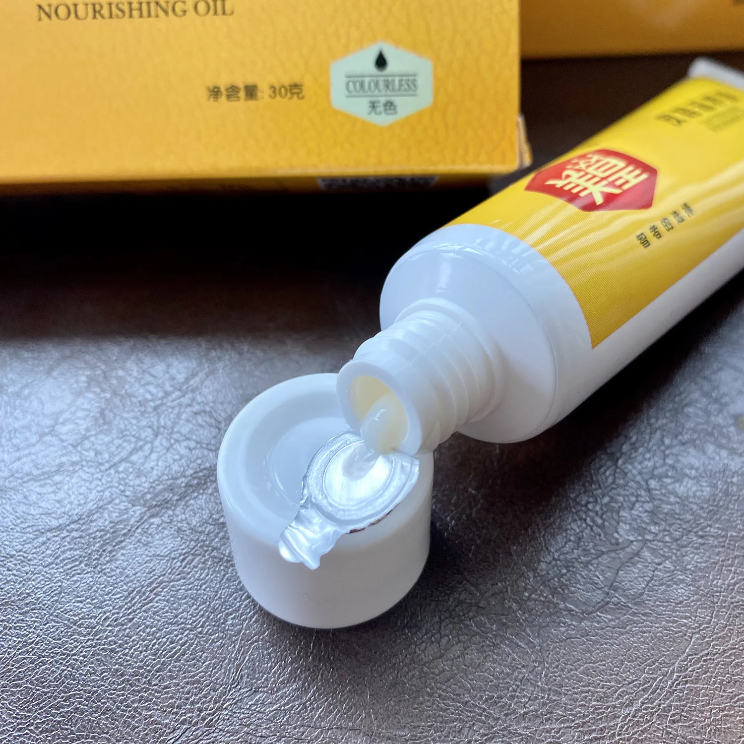 High Quality Cream Shoe Polish Suitable for Leather Shoe Care, Black Brown Neutral Light, Smooth Coloring, Nourishing Oil