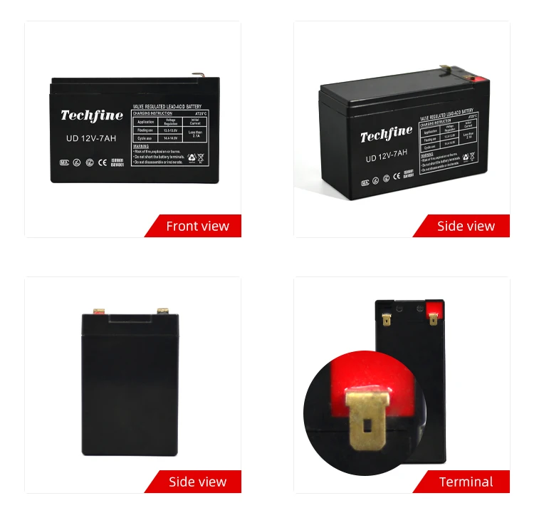 lead acid battery ups 12V7ah rechargeable lead acid ups batteries 12 volt 7 amp