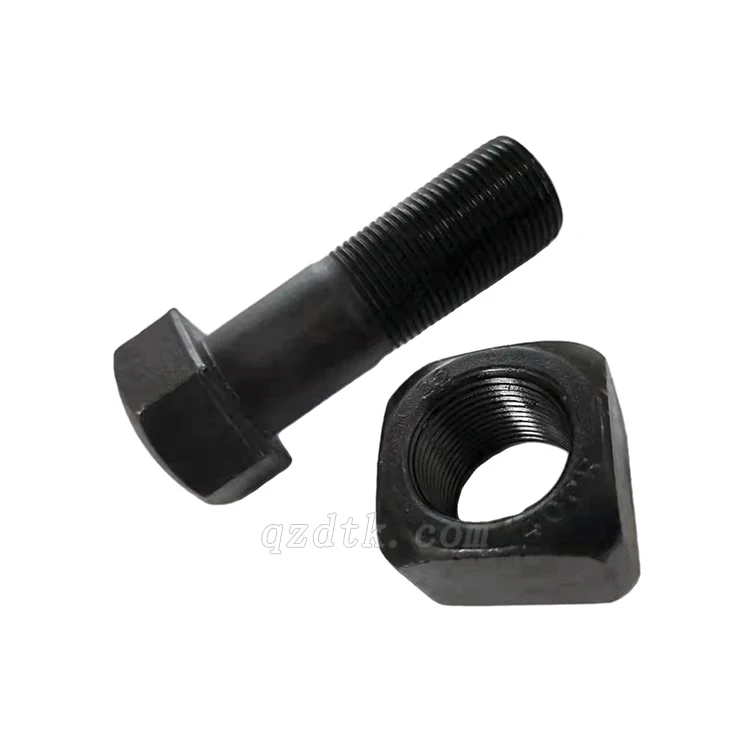 EX200 Hitachi Excavator Track Shoe Bolt And Nut M18 Track Bolt And Nut