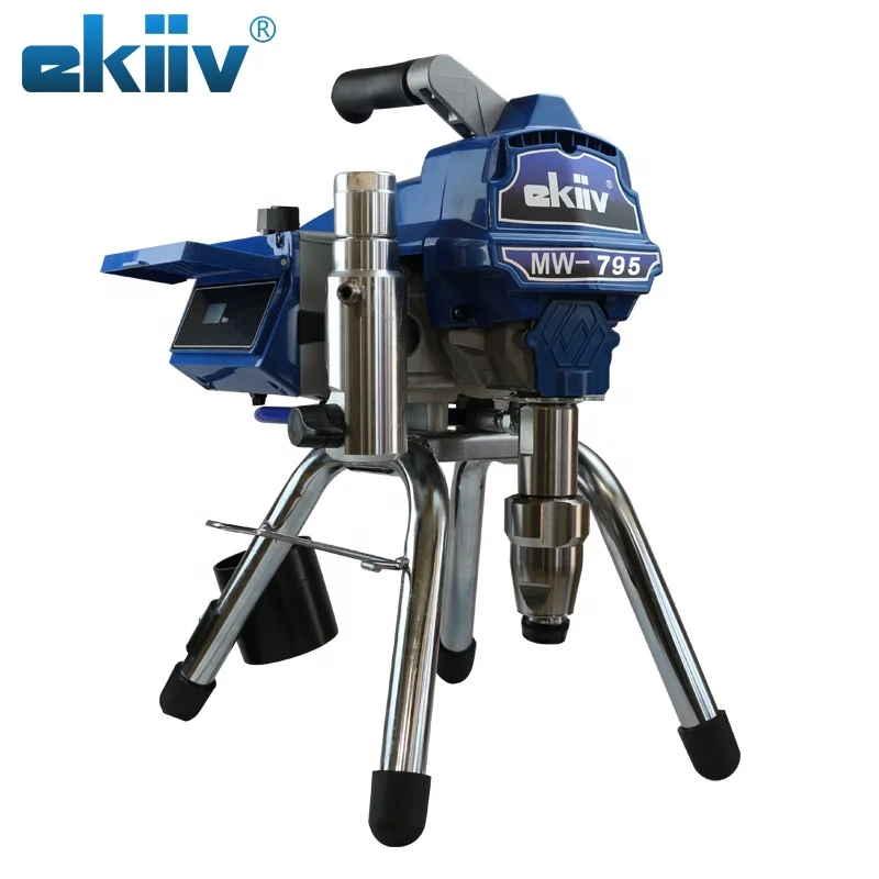 EKIIV 110V/220V high-quality brushless electric airless sprayer 3800W 6L/min high-pressure piston pump airless sprayer