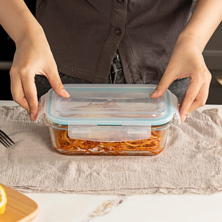 Glass Storage Containers with Lids (13-Pack) glass container set Hot sales