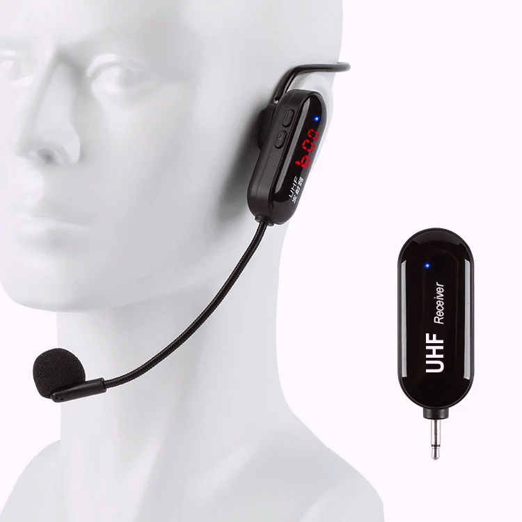 Hg Factory Directly Sale Rechargeable Microphone And Wireless Receiver For Voice Amplifier,Teacher,Tour Guides,Coaches