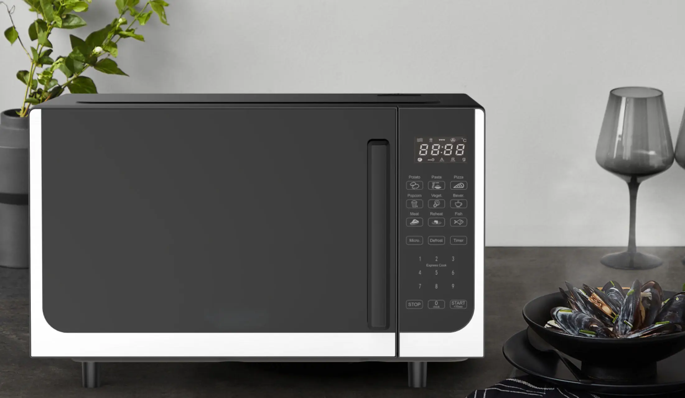 30L Mechanical microwave oven