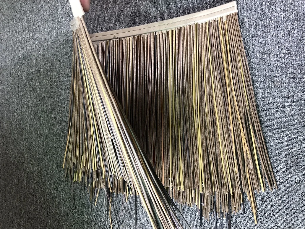 plastic palma reed straw artificial thatch roof