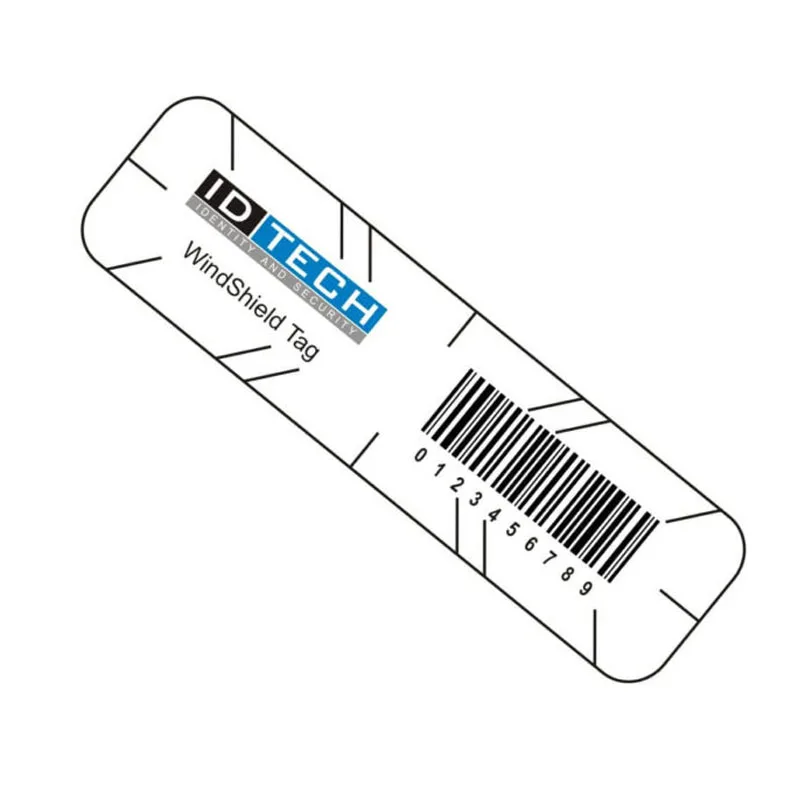 2025 Hot Selling Passive RFID Windshield Asset Tags and Labels for Automotive and Logistics/Long-Range UHF Tag for Vehicles