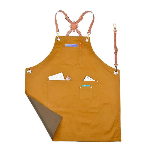 Cowboy apron printing barber milk tea shop coffee shop catering baking fashion apron