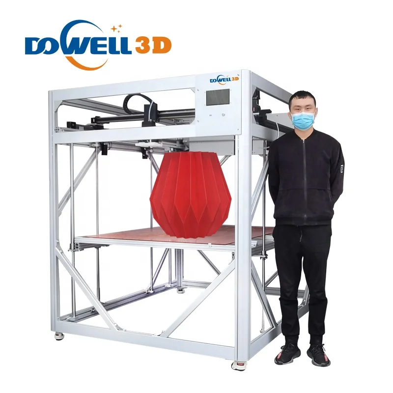 Dowell 3d Новое поступление промышленный крупноформатный принтер большой размер 1200*1600*1200