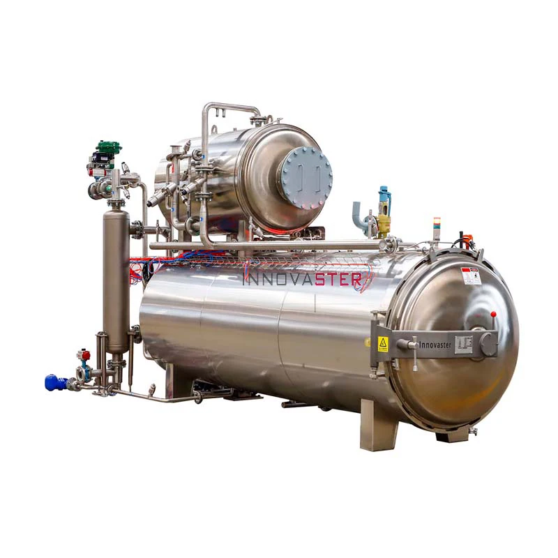 Industrial Tuna can spray sterilization Autoclave