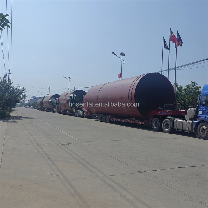 Небольшая и средняя производственная линия по кальцинированию вращающейся печи подходит для оксида цинка магния бокситов доломитов