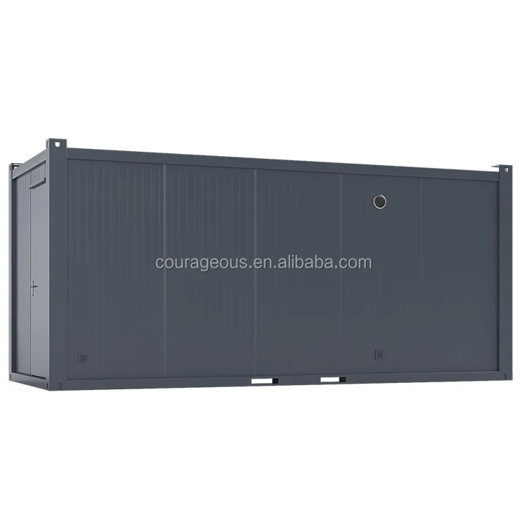 low cost prefab movable  cabin container public toilet stall