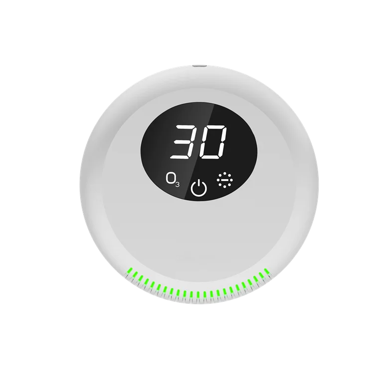 
New products on china market Built-in lithium battery Negative Ions ozone generator Air Purifier for home 