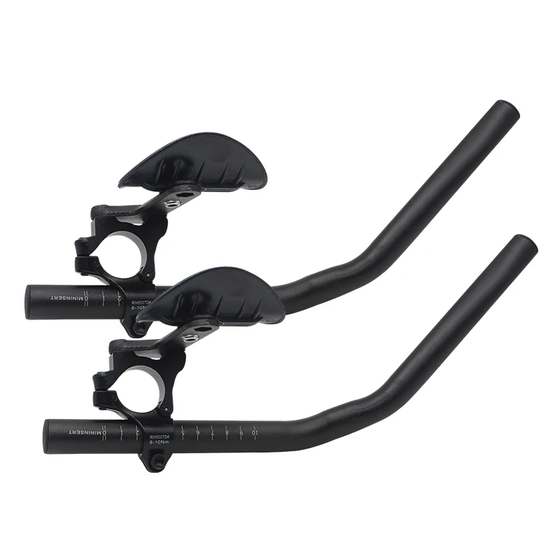 Road Mountain Bike Cycling Race Bicycle MTB Aluminum Alloy TT Handlebar Road Bike Handlebar Separated Pipe