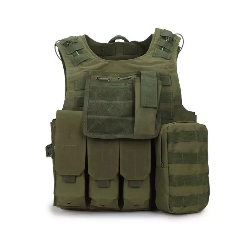 HOT  Manufacturer Factory price Tactical Black Training Vest Tactical Equipment Plate Carrier Pouch Tactical Vest