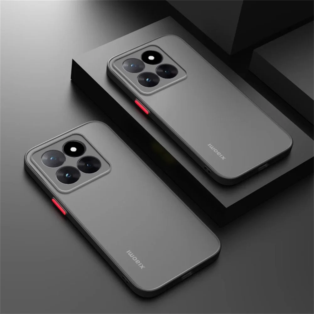Cheaper Shockproof Protective Matte PC Back Cover tpu phone case For xiaomi 14T 14T PRO Redmi 14C 4G NOTE14 14PRO 13C POCO X7 M7