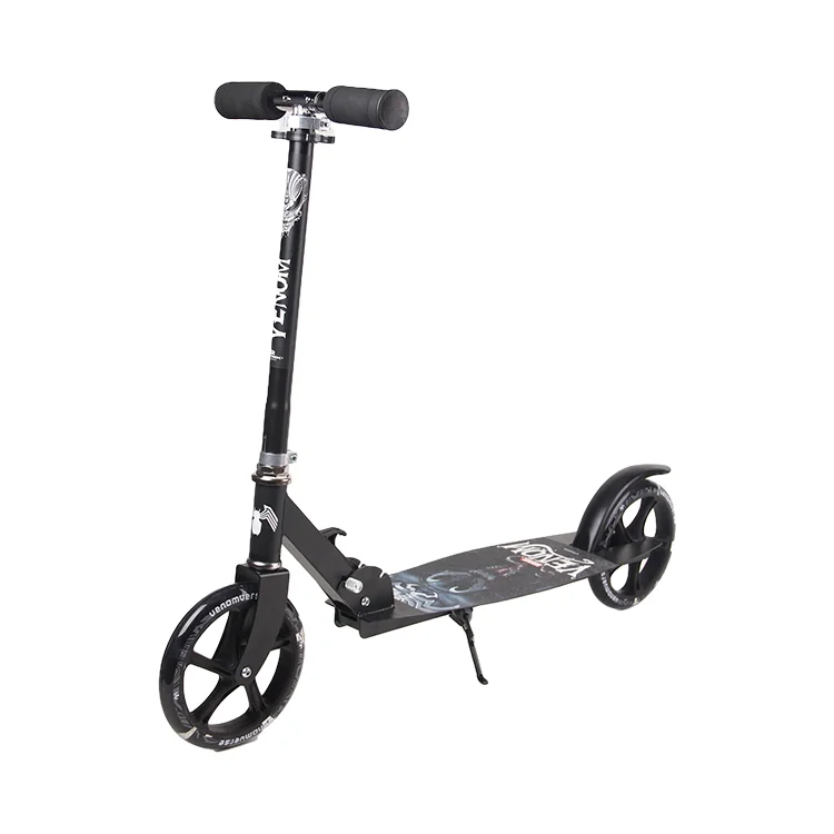 
Marvel Venom Series Aluminum Two Wheels Scooter Black and Grey 