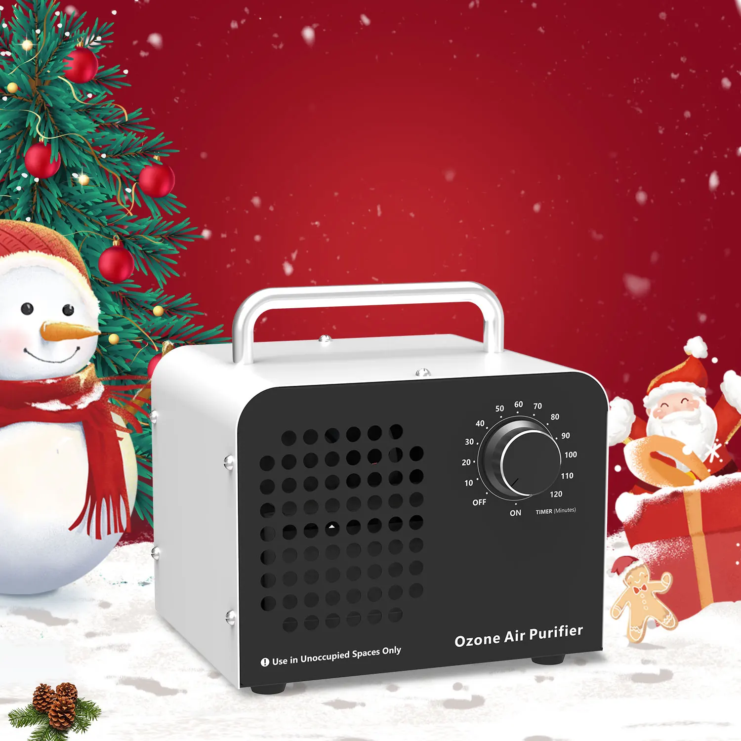 Engravable Xmas Gift Items Household Ozone Generator Air Purifier Corporate Christmas Gifts