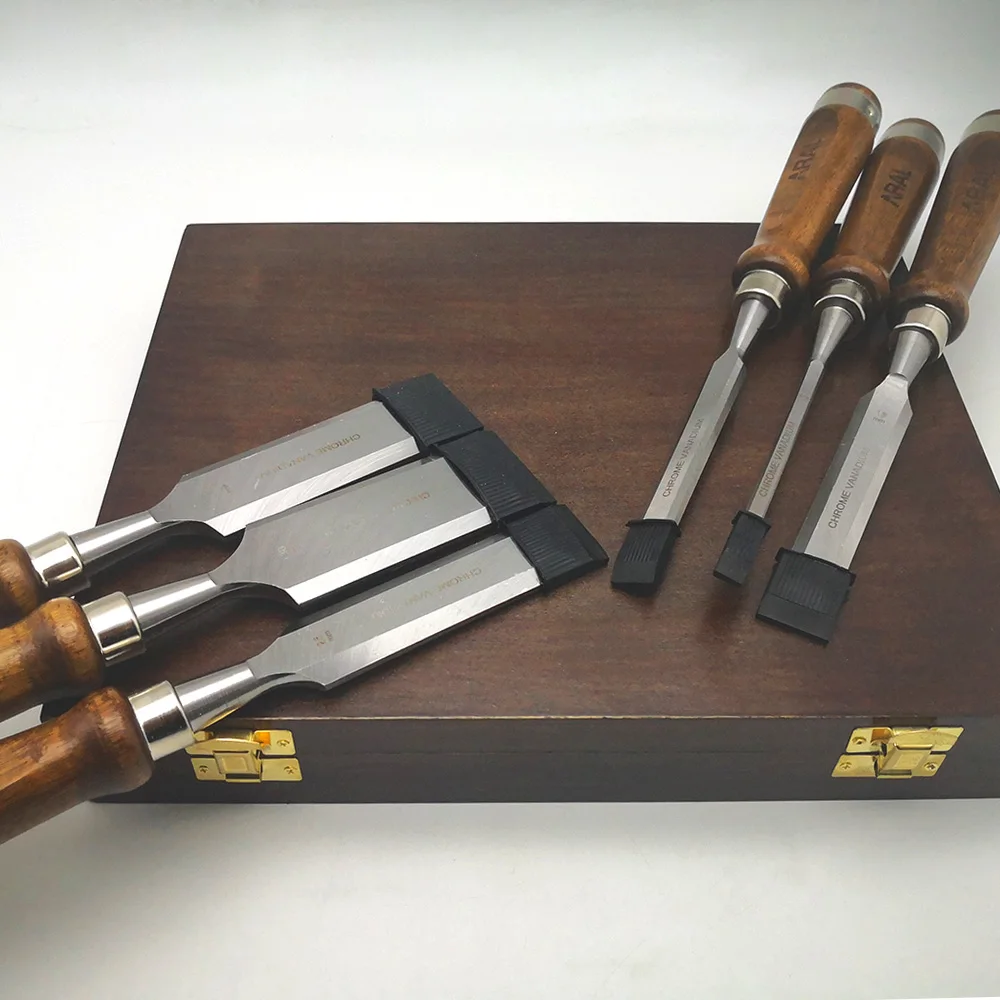 Wholesale 6 Pcs Wood Chisel Set Woodworking Hand Tools for DIY Carving