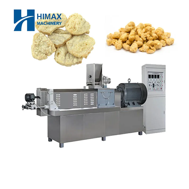 High Protein Tvp Soya Extruder Machine Textured Soya Protein Machine Vegetarian Soy Protein Meat Food Equipment