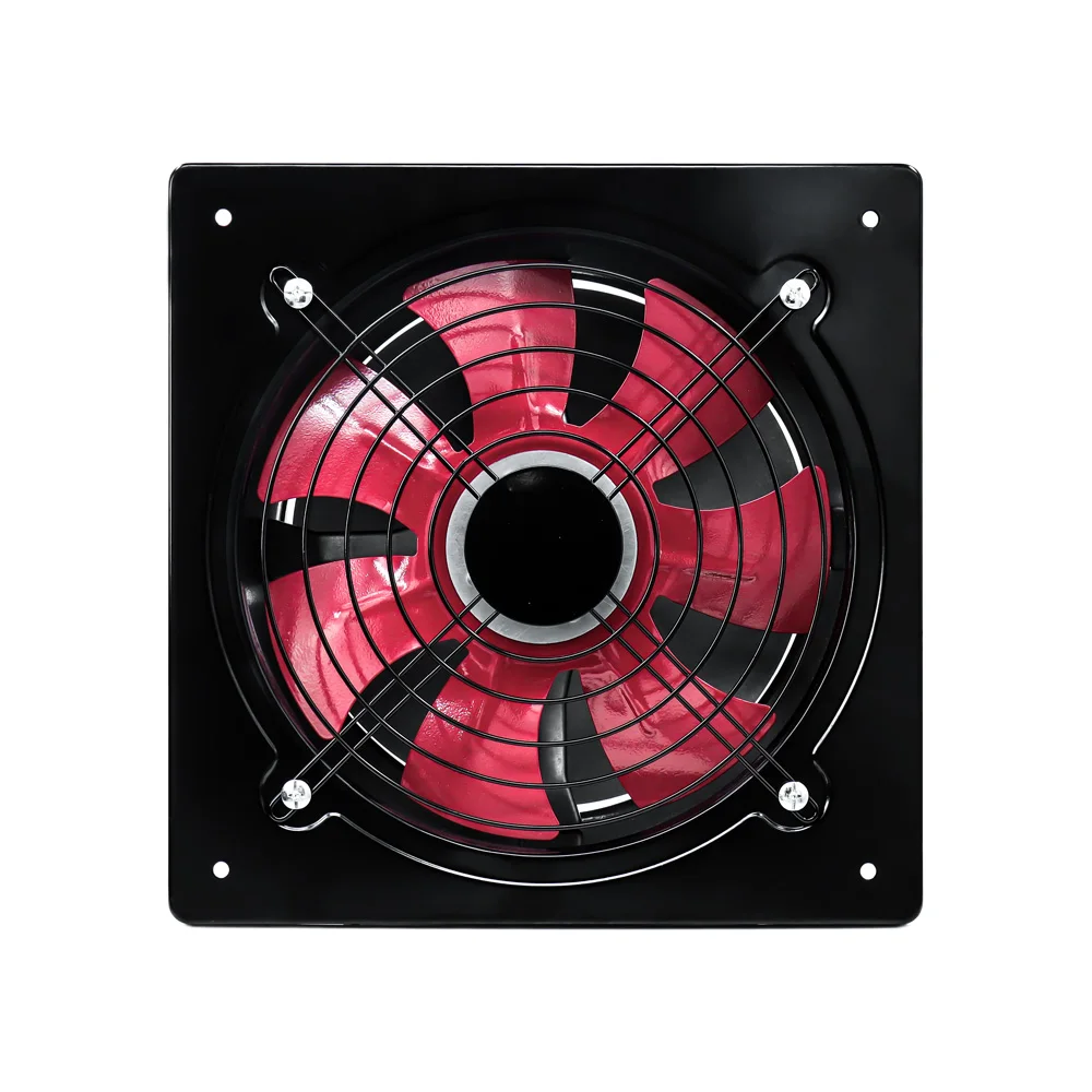 Centrifugal Full Metal Wall Mounted Bathroom Fan Axial Flow Exhaust Fan Ventilation Fan For outdoor