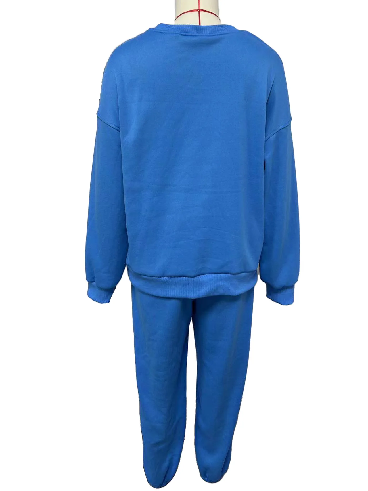 Foruixi S29 Winter 2024 New Trendy Fall Winter Clothing Ladies Coat Pant Suits Customized Hoodies Set